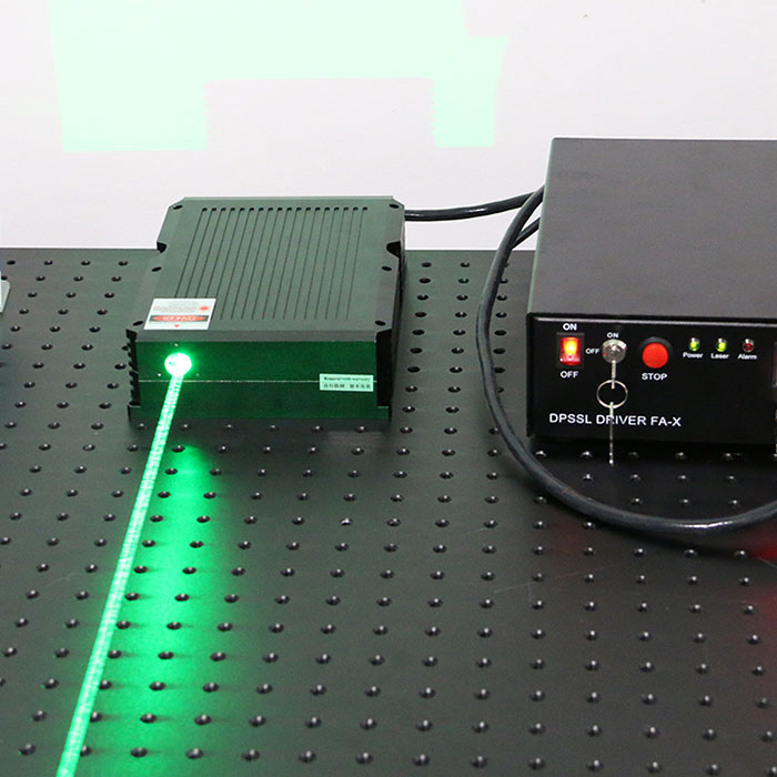520nm 10W Verde Láser semiconductor TTL Modulación